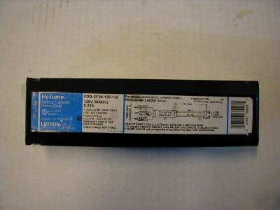 Hi-lume fdb-CF26-120-1-b ballast