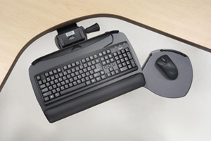 Keyboard tray ergonomic - fully adjustable - best