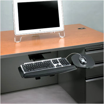 Keyboard tray ergonomic - fully adjustable - best