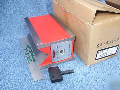 Magnetic v-block spi 45* 98-284-3 used? toolmaker wow
