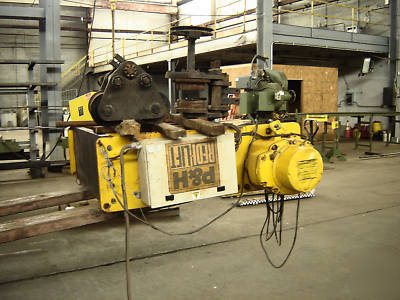 15 ton p&h wire rope hoist 