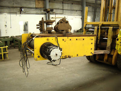 15 ton p&h wire rope hoist 
