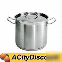 4EA update 40 qt stainless stock pot nsf 1MM thickness