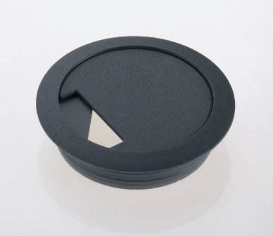 80MM office desk grommet cable port wire tidy outlet