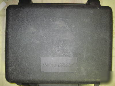 David white ml-450N rotary laser level/w ld-12N detecto