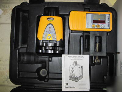 David white ml-450N rotary laser level/w ld-12N detecto