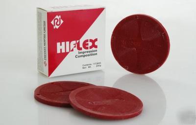 Dental supplies,red wax impression compound,material