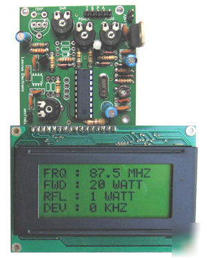 Frequency meter 50 - 1300 mhz, swr & pwr indicator