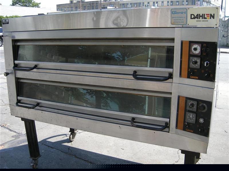 Gemini dahlen deck oven model dn-43 as is 