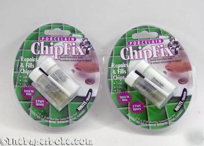 Homax products porcelain chip fix double pack
