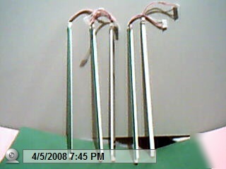 Lot of 10 dual cold cathode florescent lights 10IN/26CM