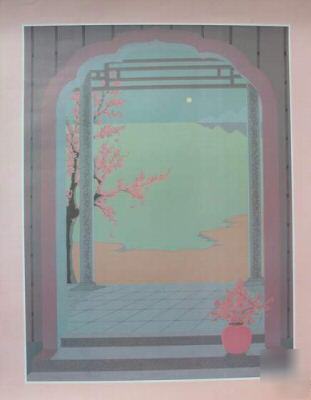 My spring... by lalani nan litho print 1984