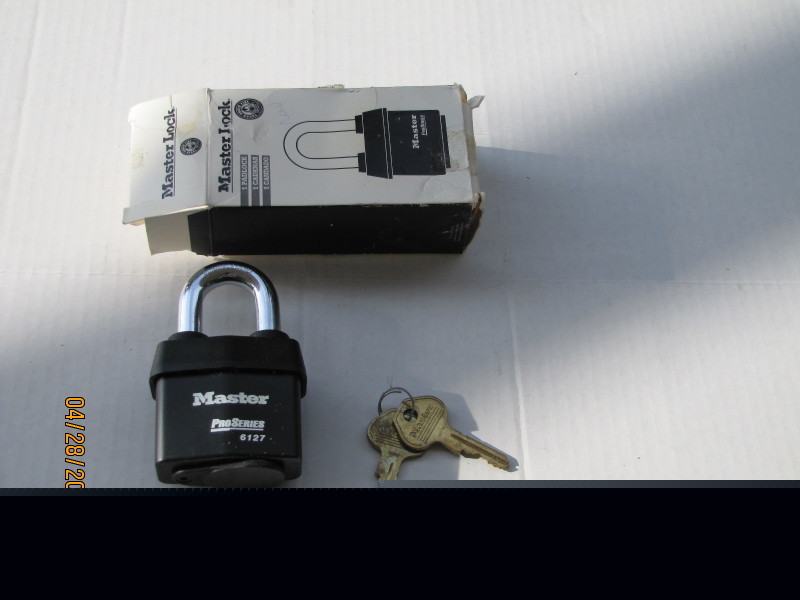 New master lock pro series 6127 old stock
