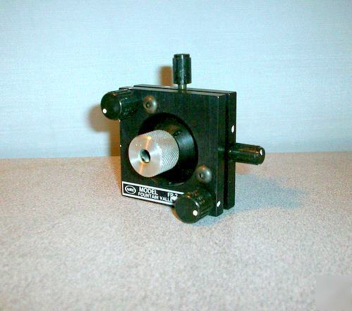 New port 5-axis fiber optic lens positioner mount fp-2 