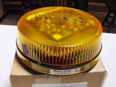 Whelen led L32LAF amber beacon emergency light