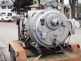 New surplus cleaver brooks firetube boiler M723 -15
