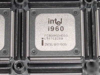 1 pc. intel# FC80960HD50, mpu I960HD 3V 50MHZ 208-qfp