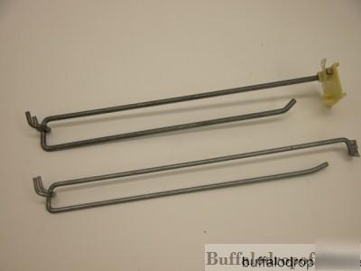 100 slate wall peg board retail display hooks different
