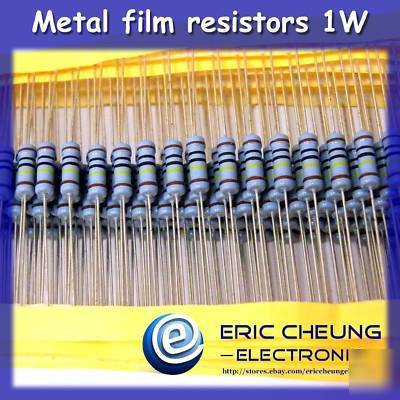 50PCS 39K ohm metal film resistors 1W +/-1%