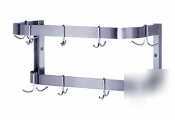 Advance tabco pot rack double bar 60IN |gw-60
