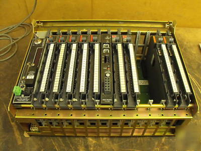Allen bradley 12 slot w/1785-L20 b/e plc/520 processor 