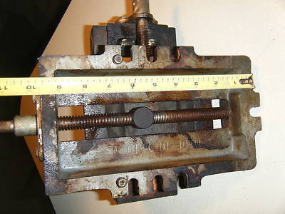 Electric motor base mount dual screw adjustable 56