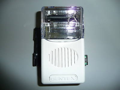 Gentex WGEC24 - horn/strobe w/ weatherproof box *white*