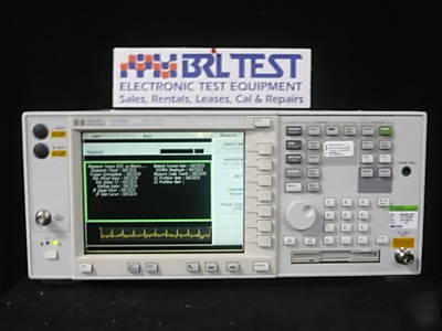 Hp E4406A vsa transmittertester 7 mhz - 4.0 ghz