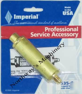 Imperial 535C kwik charge liquid refrigerant ac tools
