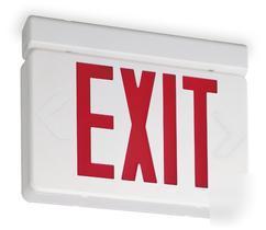 Lithonia exit sign lqm s w 3 r 120/277 el n sd