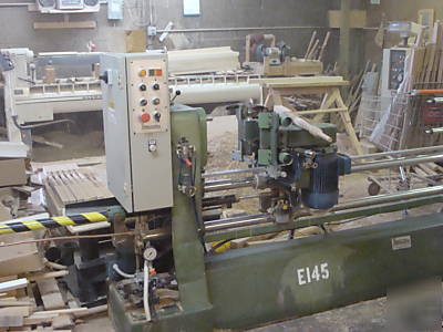 Macchia automatic grooving machine woodworking milling 