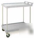 New metro 2-shelf polymer utility cart-21