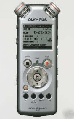 New olympus ls-11 linear pcm ic recorder wav MP3 wma 