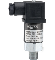Noshok spdt mechanical pressure switch 15/175 psi