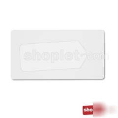 Rubbermaid active view transparent vinyl rectangular d