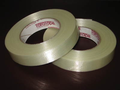 Tara tape 2184 1IN x 60YDS filament tape 2 rolls 