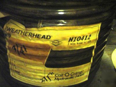 Weatherhead hydraulic hose 252' 100R1 at 3/4