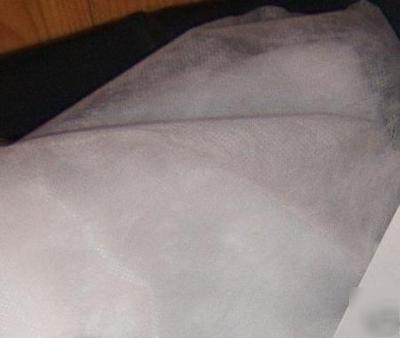 White garden fleece frost birds insects 2X1.5M underlay
