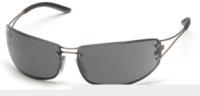 Pyramex blazer safety eyewear - gray lens, ultra lite