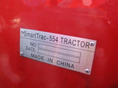 Smartrac farm tractor 4X4 jinma 2007 loader no 