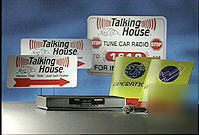 Talking house real estate radio transmitter kit (qty 4)