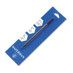 Waterman(r) refill, rollerball, fine point, 0.5 mm, bla