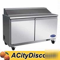 Entree commercial 61â€ sandwich salad prep cooler S61