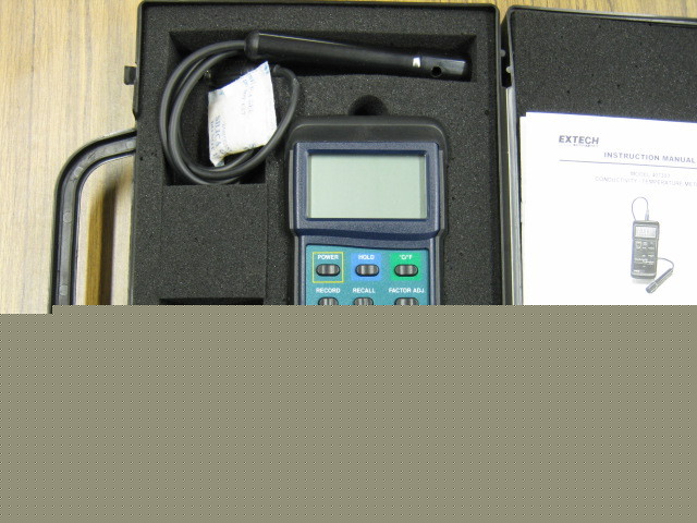 Extech 407303 heavy duty temperature conductivity meter