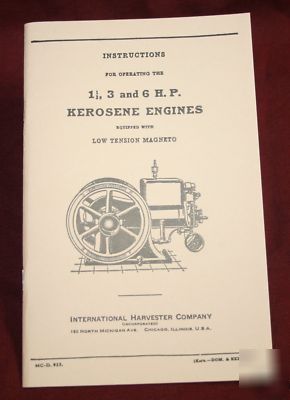 International harvester service manual hit & miss ihc