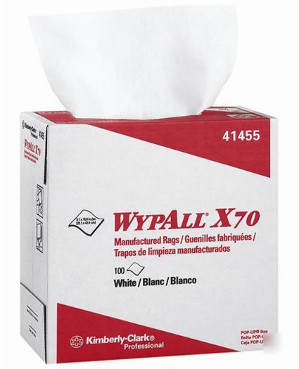 Kimberly-clark wypall* X70 wipers - 100 count