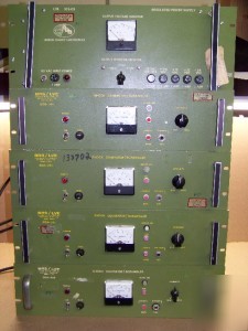 Lot of 4 sgs-004 shock generator/scrambler & 315-03 psu