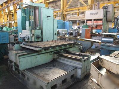 4â€ model 20B-64 lucas table type horizontal boring mill