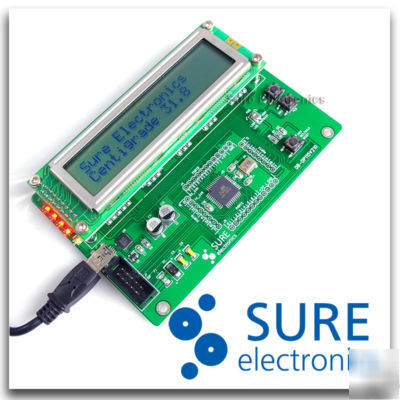 Avr ATMEGA16 DEM2 demo development board lcd & usb