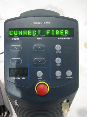 Indigo laseroptic treatment system 830E laser diode vgc